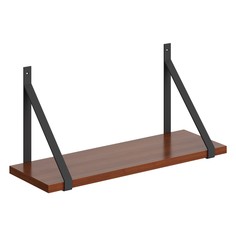 Настенная полка с полкодержателями Skyland COFFEE SH2-GINO 630х220х300 орех