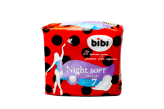 Прокладки BiBi Soft Super Night ультратонкие, 7 шт.