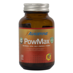 Красный женьшень маточное молочко прополис витамин С Avicenna PowMax таблетки 30 шт.