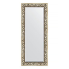 Зеркало настенное в раме Evoform BY 3554 барокко серебро