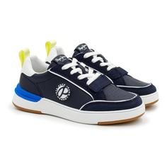 Кеды Pepe Jeans London BAXTER PATCH BOY PBS30524 цв. синий р. 35