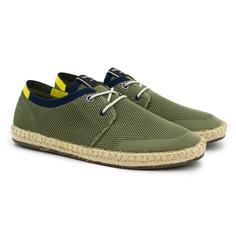 Эспадрильи мужские Pepe Jeans London TOURIST LACES UP KNIT PMS10300 зеленые 40 EU