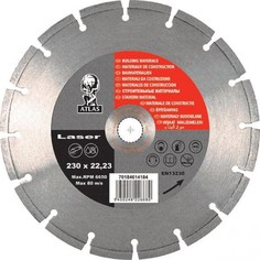Диск алмазный 115х22,23 мм ATLAS laser NORTON, 70184614181