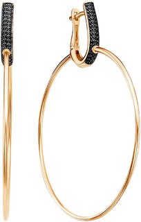 Серьги из серебра со шпинелью Империал S2103/Ag-607/1POZ Imperial