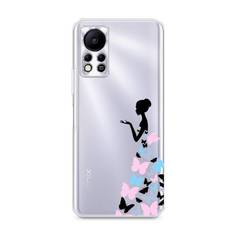 Чехол Awog "Платье из бабочек" для Infinix HOT 11S NFC