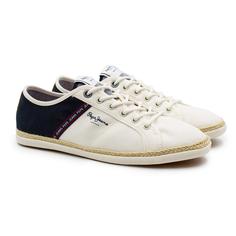 Кеды мужские Pepe Jeans London MAUI TAPE URBAN PMS10296 белые 43 EU