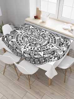 Скатерть прямоугольная JoyArty "Энергия мифов" из сатена, 180x145 см