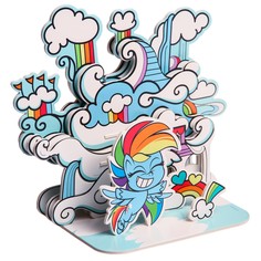 3D конструктор из пенокартона "Домик Радуги Дэш", 2 листа, My Little Pony Hasbro