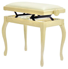 Банкетка для пианино HIDRAU BG200 Ivory Gloss L25