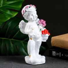 Фигура "Ангел с зонтиком" 22х10см Хорошие сувениры