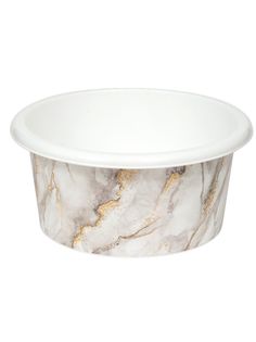 Таз пластиковый violet 10л с декором "Мрамор" хозяйственный