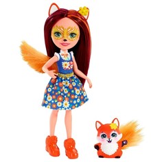 Кукла Mattel Энчантималс с любимой зверушкой