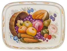 Жостовский поднос A19D11072022003 Жостовская фабрика декоративной росписи