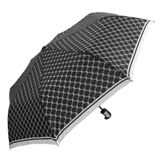Зонт складной женский автоматический Raindrops 17141166, черный