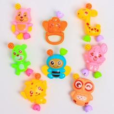 Погремушка Крошка Я Давай играть 8 игрушек