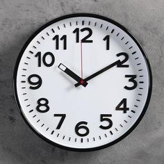 Часы настенные, серия: Классика, d=30.5 см, объёмные цифры Troika