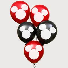 Воздушные шары Mickey, Микки Маус, 12 дюйм (набор 25 шт) Disney