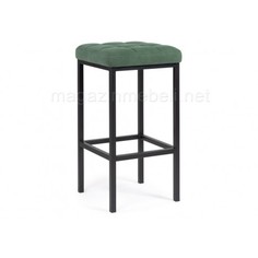 Барный стул Лофт катания изумруд / черный матовый Woodville