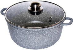 Кастрюля Casta Мрамор 3,3 л серый