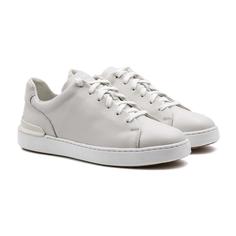 Кеды мужские Clarks CourtLite Lace 26163885 белые 42 EU