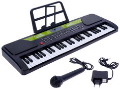 Синтезатор Song с микрофоном и дисплеем, 54 клавиши Lijia