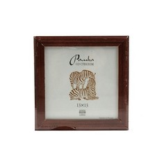 Рамка дерев. со стеклом РЗ-17 13 х 13 см цвет коричневый РЗ-17-13х13 коричневый, 13x13 см Зебра
