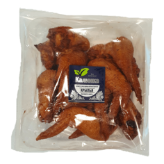 Крылья цыпленка-бройлера варено-копченое Калинка +-500 г КАЛiНКА