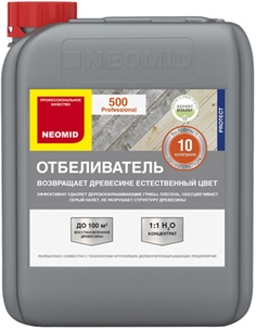 NEOMID 500 средство для отбеливания древесины концентрат 1:1 (5кг)