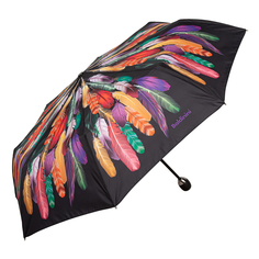 Зонт складной женский автоматический BALDININI 50-OC Penna, разноцветный