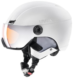 Шлем Uvex 2022-23 Hlmt 400 Visor Style Uvex White Mat White Mat (См:58-61)