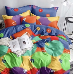 Постельное белье евро поплин ткань наволочка 50х70 Sleeping Place