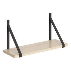 Настенная полка с полкодержателями Skyland COFFEE SH2-GINO 630х220х300 Клен