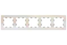 Рамка 5-м ATLAS DESIGN универс. жемчуг SchE ATN000405 Schneider Electric