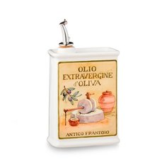 Nuova Cer Бутылка для масла Oliere del Casale (500 мл), 21х12х6 см, белая 9505-ODC Nuova C