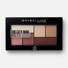 Палетка теней Maybelline New York The City Mini,тон 480,6 оттенков,1 шт