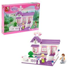 Конструктор Sluban Розовая мечта: домик 193 детали