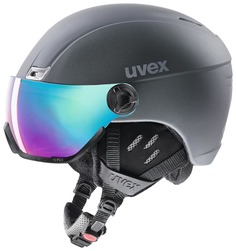 Шлем Uvex 2022-23 Hlmt 400 Visor Style Uvex Titanium Mt Titanium Mt (См:58-61)
