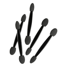 Аппликаторы для теней DECO. Двусторонние черные 5 шт