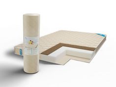 Матрас беспружинный Comfort Line Cocos Roll Classic Slim 130х185, в рулоне