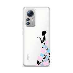 Чехол Awog "Платье из бабочек" для Xiaomi 12S Pro