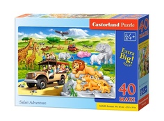 Пазл MAXI Сафари, 40 элементов Castorland