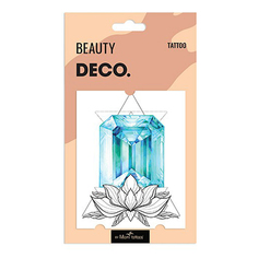 Татуировка переводная для тела DECO. Crystal by Miami tattoos Lotus