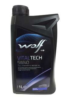 WOLF OIL 1048899 Масло моторное VITALTECH 5W-40 SP 1L