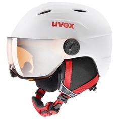 Шлем Uvex 2022-23 Junior Visor Pro Uvex White Red Mat White Red Mat (См:52-54)