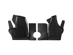 AIRLINE Коврики в салон ГАЗель Next (2013-) перед (2 шт), высокий борт, полимерные, черные