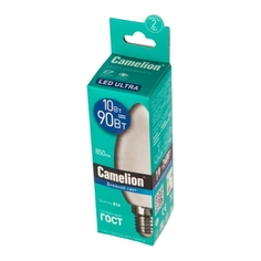 Комплект светодиодных лампочек CAMELION LED10-C35/865/E14/10шт