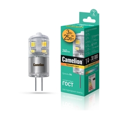 Комплект светодиодных лампочек CAMELION LED3-G4-JD-NF/830/G4/10шт