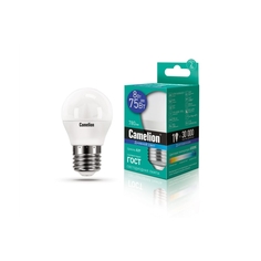 Комплект светодиодных лампочек CAMELION LED8-G45/865/E27/10шт