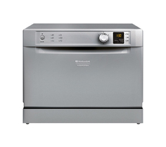 Посудомоечная машина компактная Hotpoint-Ariston HCD 662 S EU silver