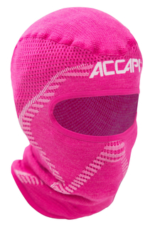 Балаклава Accapi Ergowool Balaclava, fuxia/white, XS INT